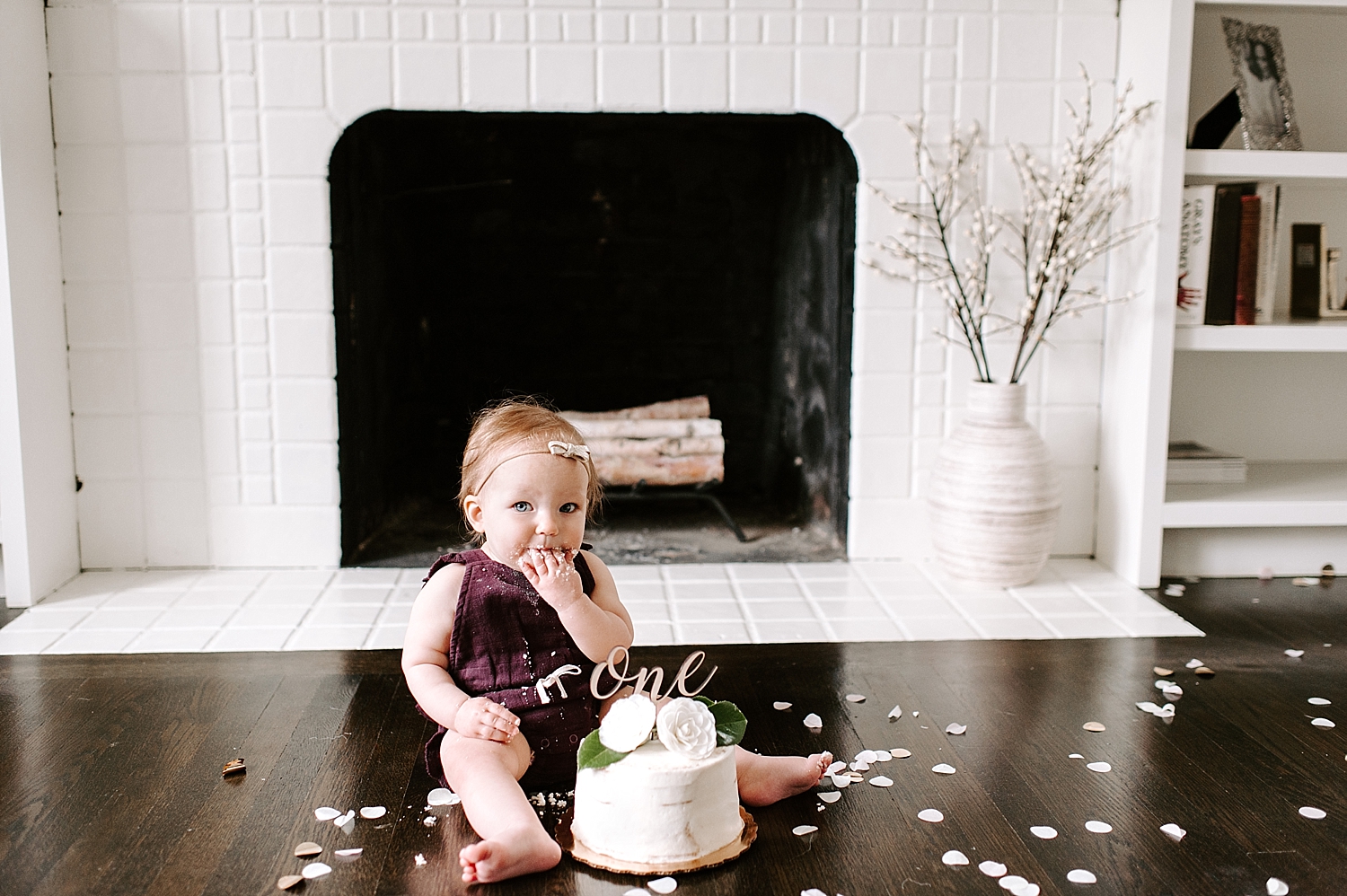 Seattle family photographer does milestone session in home | Meg Newton Photography