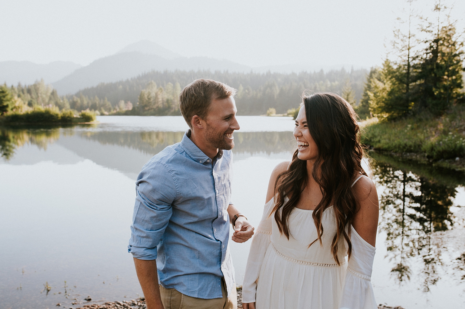 Authentic emotion during Seattle Engagement session with Seattle Photographer, Meg Newton Photography 