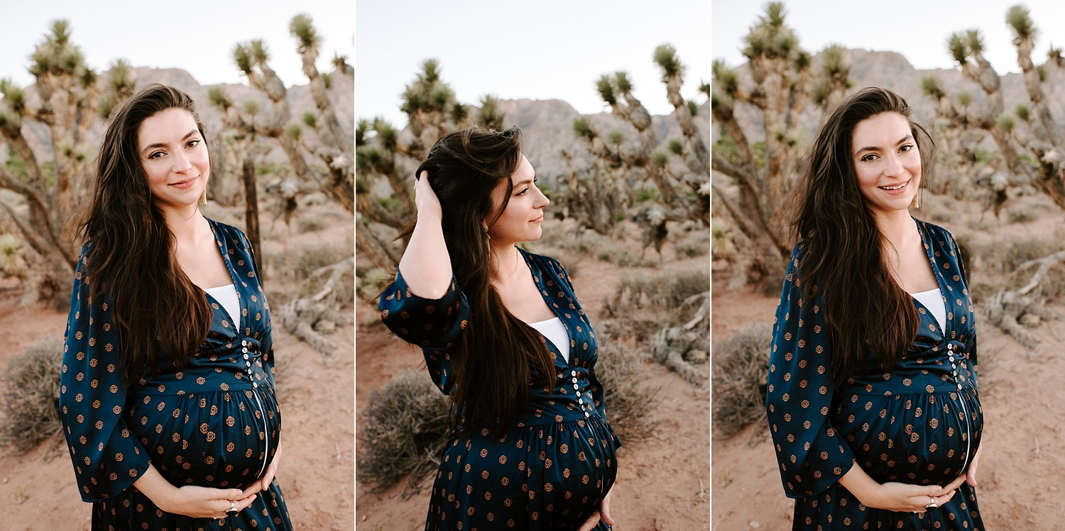 Red Rock Canyon Maternity Photoshoot | Meg Newton Photography