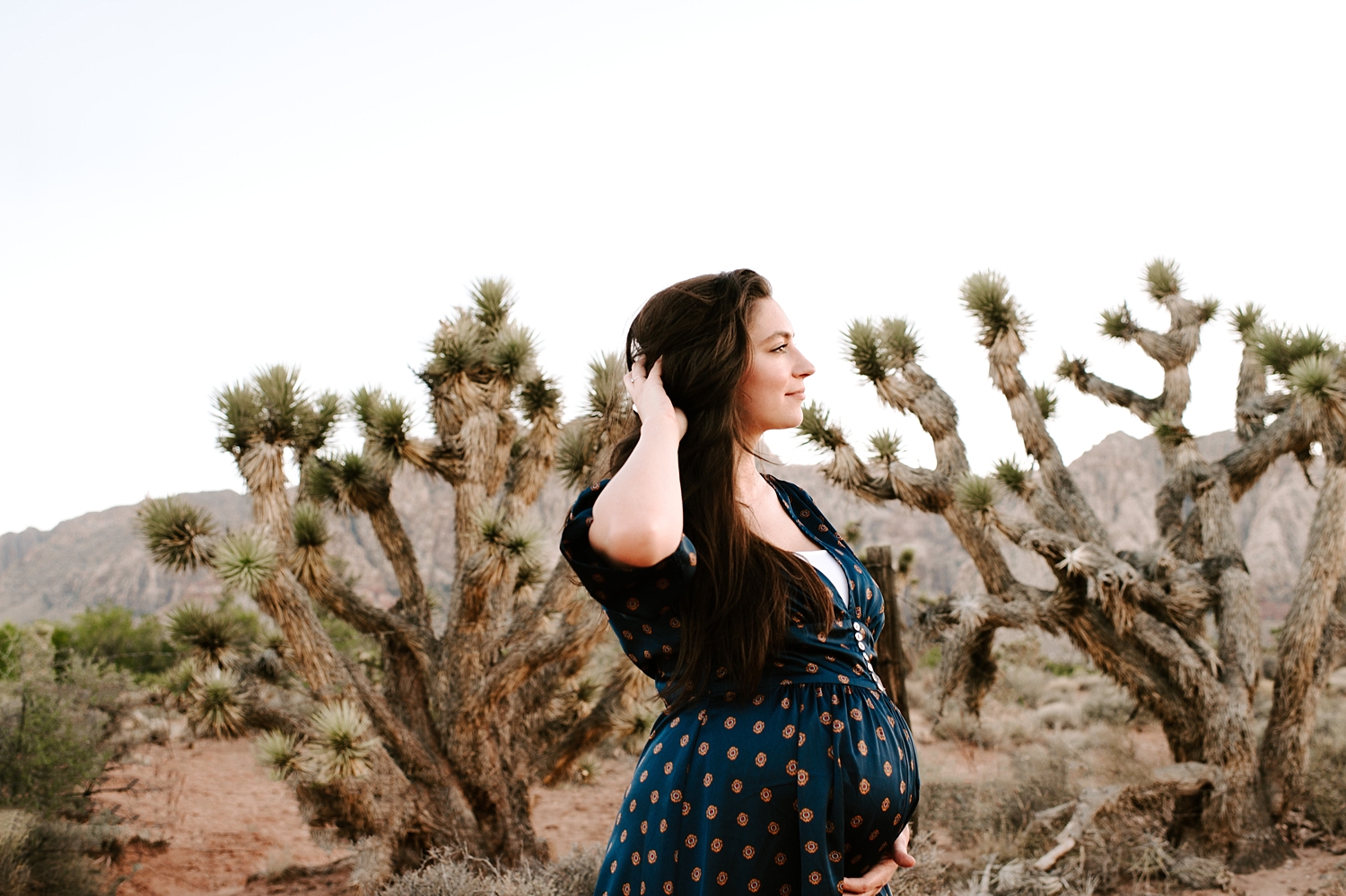 Red Rock Canyon Maternity Photoshoot | Meg Newton Photography